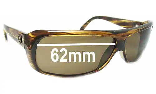 Sunglass Fix Lentes de Repuesto para Von Zipper Monza - 62mm Wide Sunglass Fix Lentes de Repuesto para Von Zipper Monza - 62mm Wide