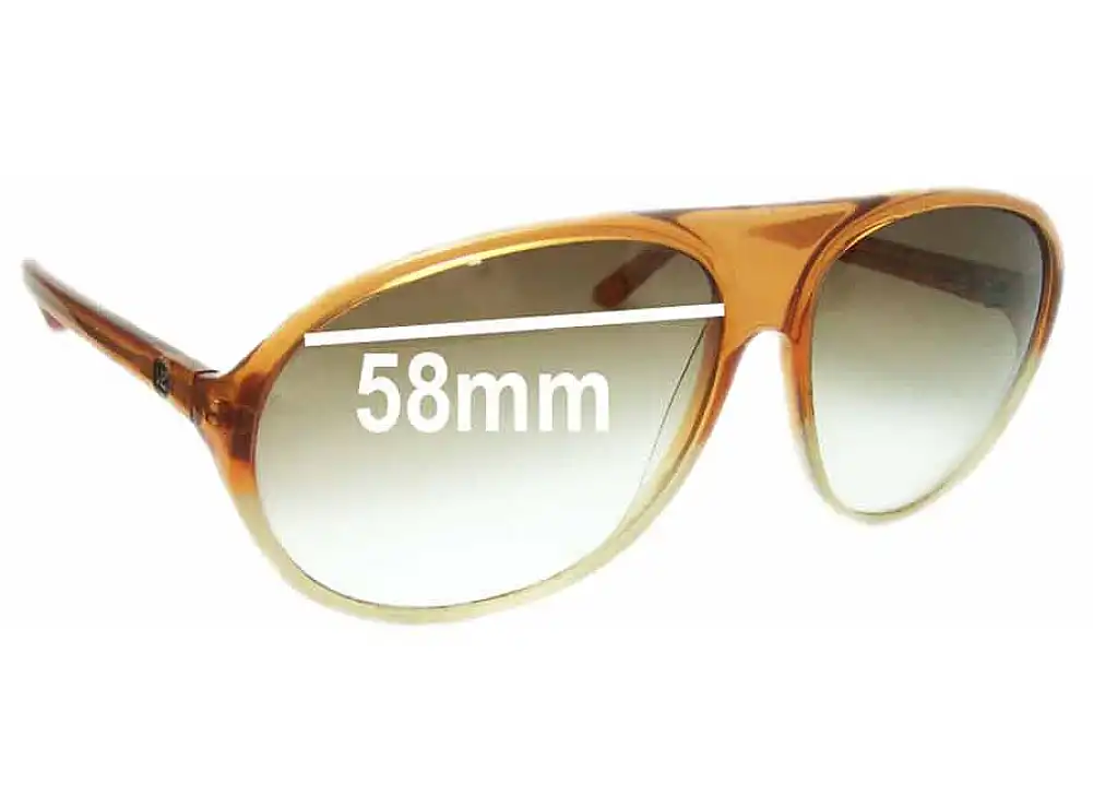 Sunglass Fix Lentes de Repuesto para Von Zipper Rockford - 58mm Wide Sunglass Fix Lentes de Repuesto para Von Zipper Rockford - 58mm Wide