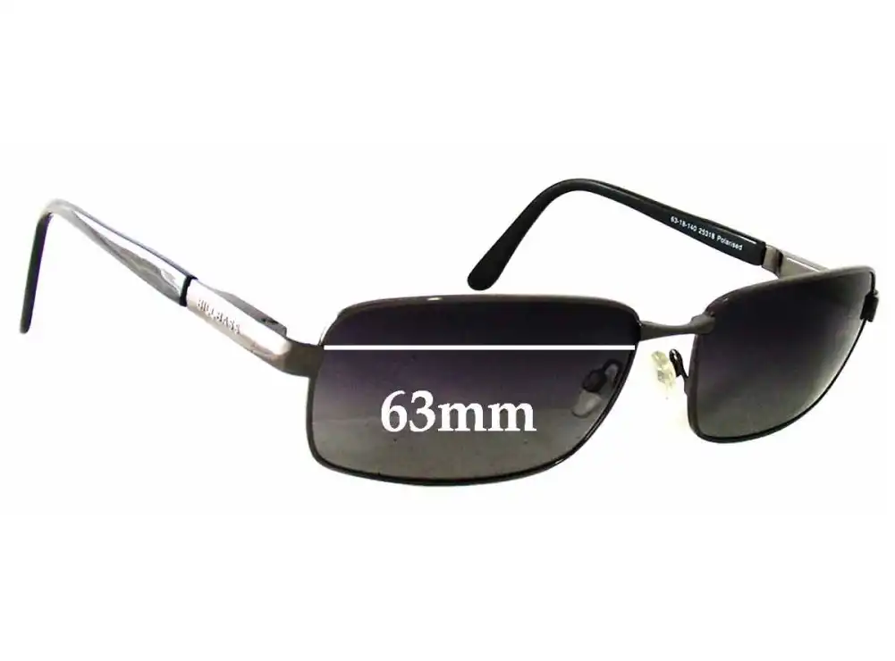 Sunglass Fix Lentes de Repuesto para Bill Bass Inglewood - 63mm Wide Sunglass Fix Lentes de Repuesto para Bill Bass Inglewood - 63mm Wide