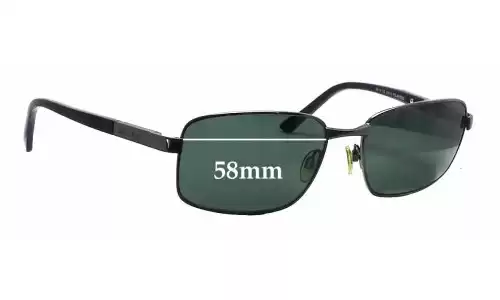Sunglass Fix Lentes de Repuesto para Bill Bass Ollie - 58mm Wide Sunglass Fix Lentes de Repuesto para Bill Bass Ollie - 58mm Wide