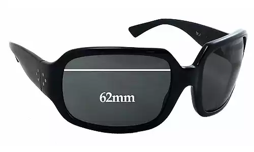 Sunglass Fix Lentes de Repuesto para Blinde Bagel - 62mm Wide Sunglass Fix Lentes de Repuesto para Blinde Bagel - 62mm Wide