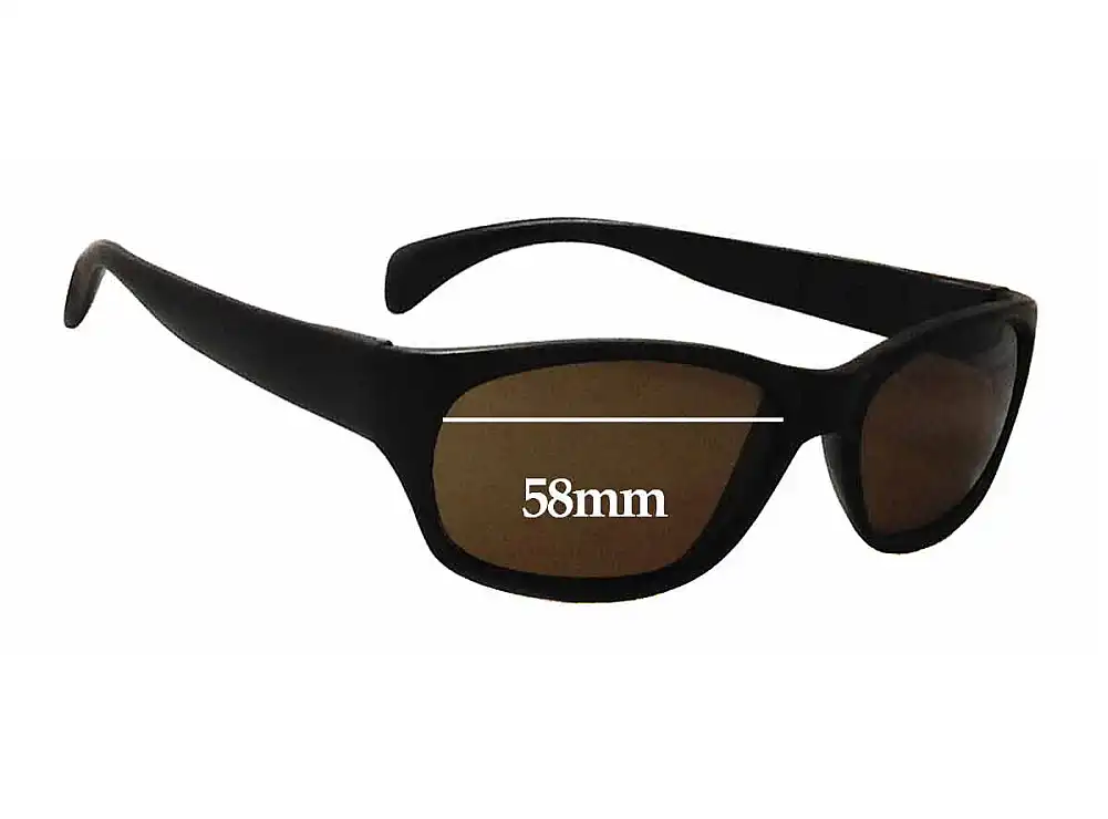 Sunglass Fix Lentes de Repuesto para Bolle 746 - 58mm Wide Sunglass Fix Lentes de Repuesto para Bolle 746 - 58mm Wide