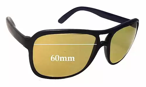 Sunglass Fix Lentes de Repuesto para Bolle IREX 100 - 60mm Wide Bolle IREX 100 Lentes de Repuesto 60mm wide