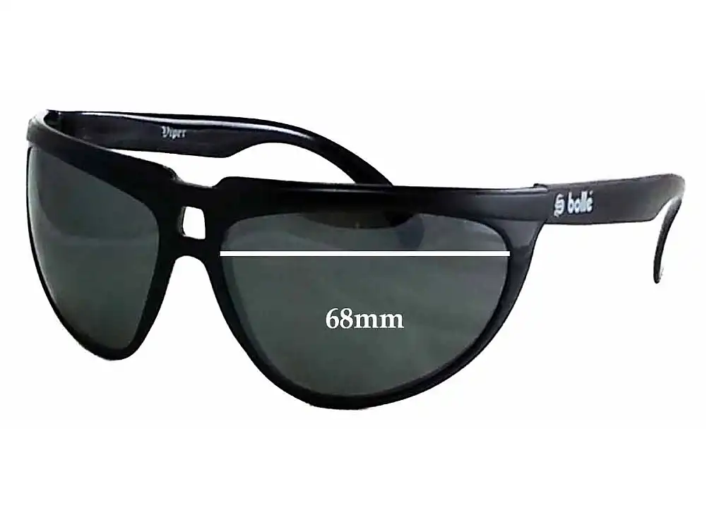 Sunglass Fix Lentes de Repuesto para Bolle Viper - 68mm Wide Sunglass Fix Lentes de Repuesto para Bolle Viper - 68mm Wide