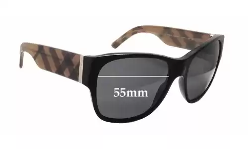 Sunglass Fix Lentes de Repuesto para Burberry B 4104-M - 55mm Wide Sunglass Fix Lentes de Repuesto para Burberry B 4104-M - 55mm Wide
