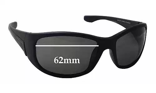 Sunglass Fix Lentes de Repuesto para Cancer Council Silverton - 62mm Wide Sunglass Fix Lentes de Repuesto para Cancer Council Silverton - 62mm Wide