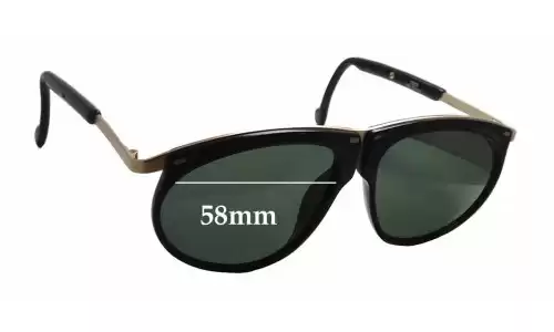 Sunglass Fix Lentes de Repuesto para Carrera 5660 - 58mm Wide Sunglass Fix Lentes de Repuesto para Carrera 5660 - 58mm Wide