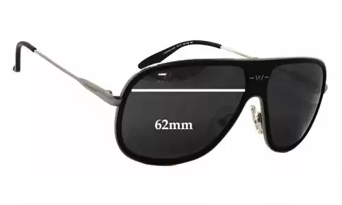 Sunglass Fix Lentes de Repuesto para Carrera 88-S - 62mm Wide Sunglass Fix Lentes de Repuesto para Carrera 88-S - 62mm Wide