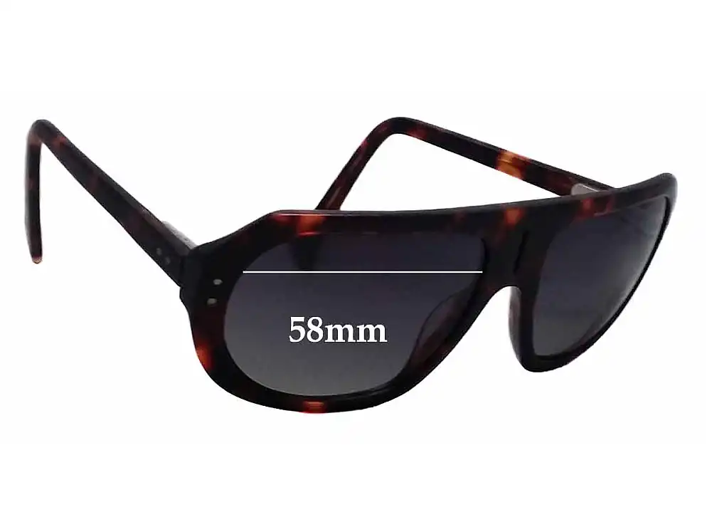 Sunglass Fix Lentes de Repuesto para Chachi TSL 1550N - 58mm Wide Sunglass Fix Lentes de Repuesto para Chachi TSL 1550N - 58mm Wide