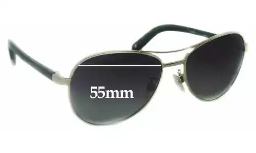 Sunglass Fix Lentes de Repuesto para Chanel 4201 - 55mm Wide Chanel 4201 Lentes de Repuesto 55mm wide