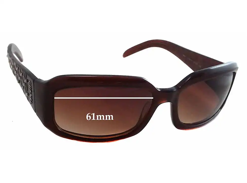 Sunglass Fix Lentes de Repuesto para Chanel Unknown Model - 61mm Wide Sunglass Fix Lentes de Repuesto para Chanel Unknown Model - 61mm Wide