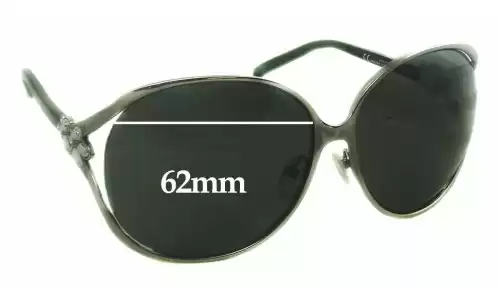 Sunglass Fix Lentes de Repuesto para Christian Dior Diorose - 62mm Wide Sunglass Fix Lentes de Repuesto para Christian Dior Diorose - 62mm Wide