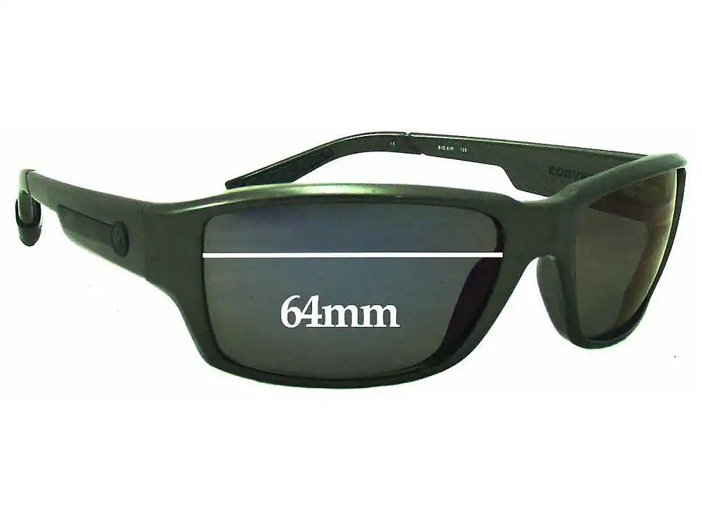 Sunglass Fix Lentes de Repuesto para Converse Big Air - 64mm Wide Sunglass Fix Lentes de Repuesto para Converse Big Air - 64mm Wide