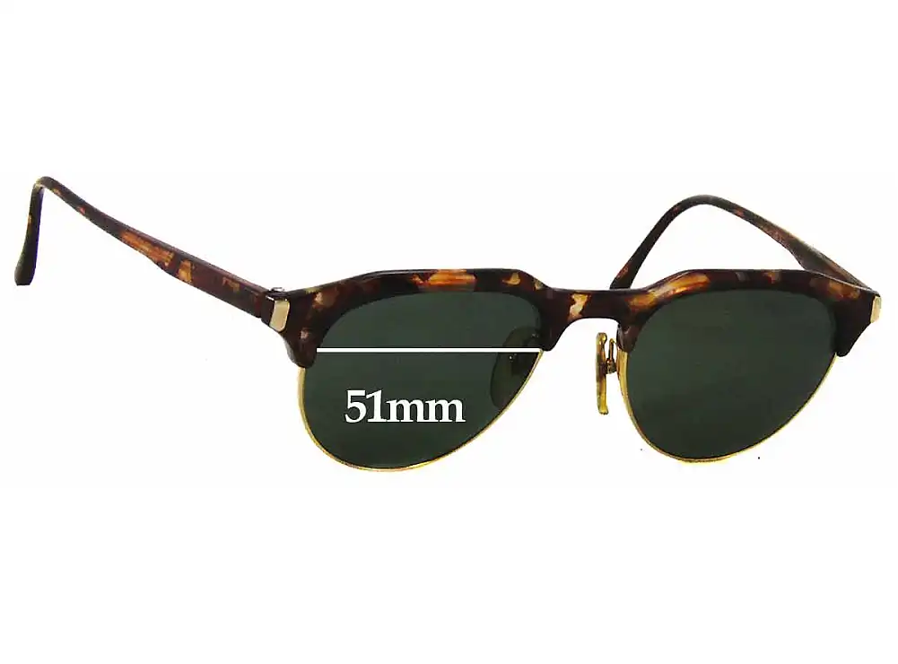 Sunglass Fix Lentes de Repuesto para Carrera 5475 - 51mm Wide Sunglass Fix Lentes de Repuesto para Carrera 5475 - 51mm Wide