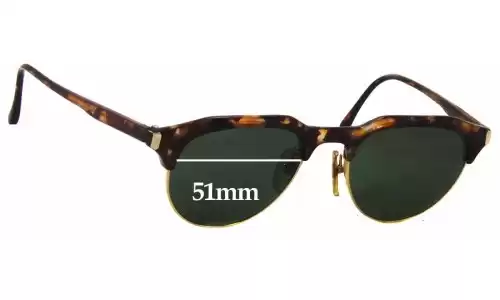 Sunglass Fix Lentes de Repuesto para Carrera 5475 - 51mm Wide Sunglass Fix Lentes de Repuesto para Carrera 5475 - 51mm Wide