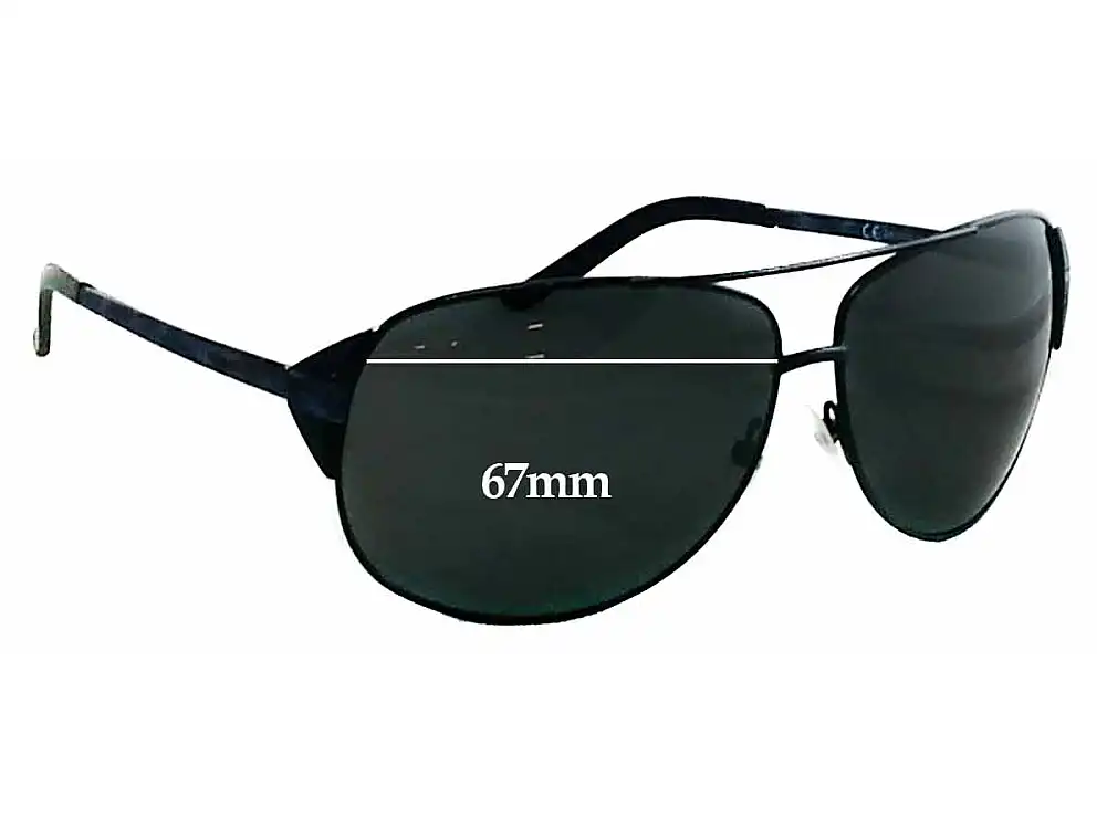 Sunglass Fix Lentes de Repuesto para Diesel DS0109 - 67mm Wide Sunglass Fix Lentes de Repuesto para Diesel DS0109 - 67mm Wide