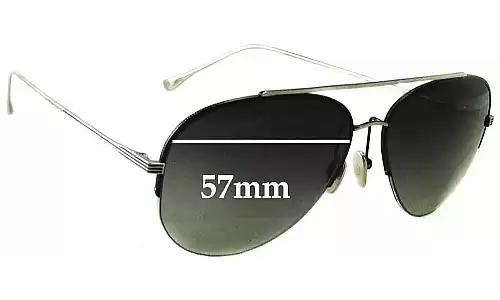 Sunglass Fix Lentes de Repuesto para Dita Sparrow - 57mm Wide Sunglass Fix Lentes de Repuesto para Dita Sparrow - 57mm Wide
