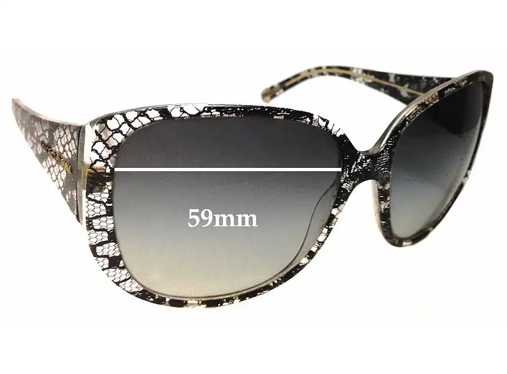 Sunglass Fix Lentes de Repuesto para Dolce & Gabbana DG4116 - 59mm Wide Sunglass Fix Lentes de Repuesto para Dolce & Gabbana DG4116 - 59mm Wide