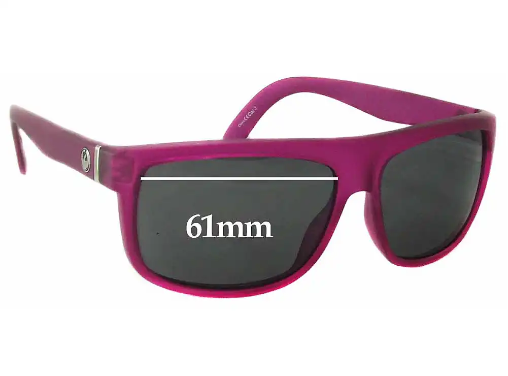 Sunglass Fix Lentes de Repuesto para Dragon Wormser - 61mm Wide Sunglass Fix Lentes de Repuesto para Dragon Wormser - 61mm Wide