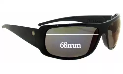Sunglass Fix Lentes de Repuesto para Electric Charge XL - 68mm Wide Electric Charge XL Lentes de Repuesto 68mm wide