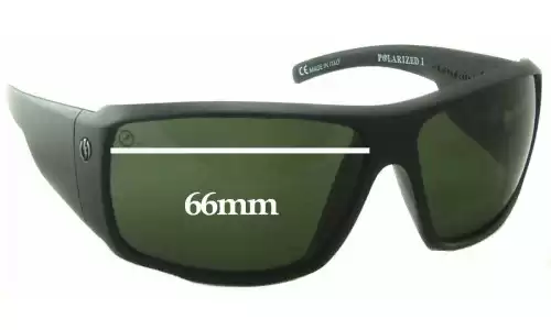 Sunglass Fix Lentes de Repuesto para Electric D. Payne - 66mm Wide Sunglass Fix Lentes de Repuesto para Electric D. Payne - 66mm Wide
