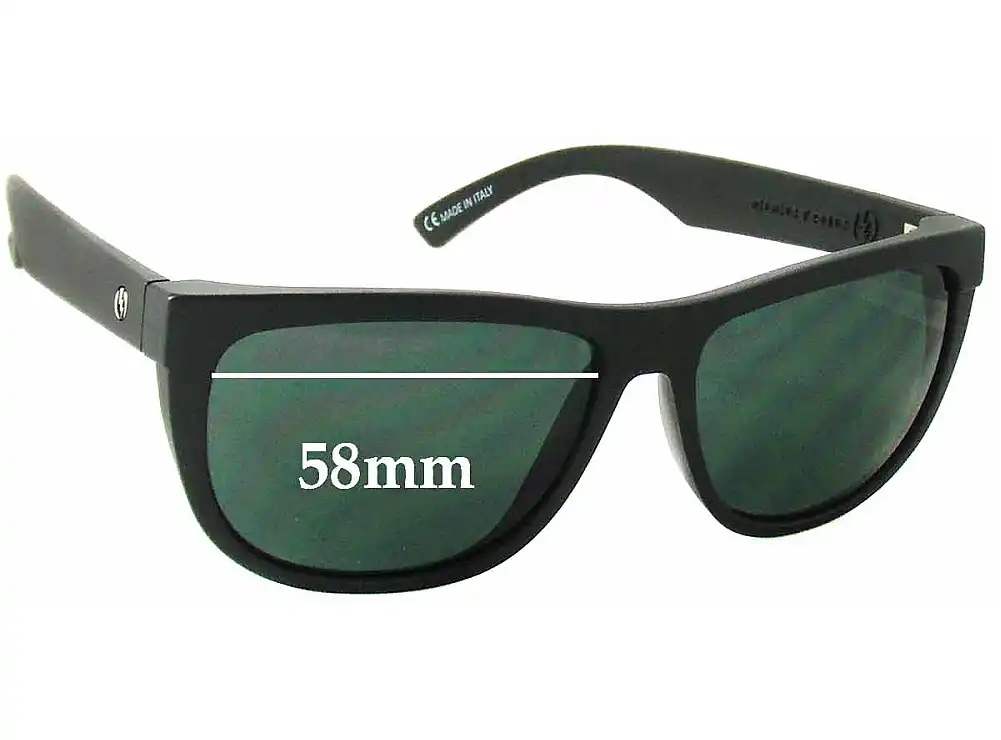 Sunglass Fix Lentes de Repuesto para Electric Flip Side - 58mm Wide Sunglass Fix Lentes de Repuesto para Electric Flip Side - 58mm Wide