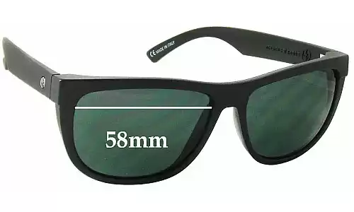 Sunglass Fix Lentes de Repuesto para Electric Flip Side - 58mm Wide Sunglass Fix Lentes de Repuesto para Electric Flip Side - 58mm Wide