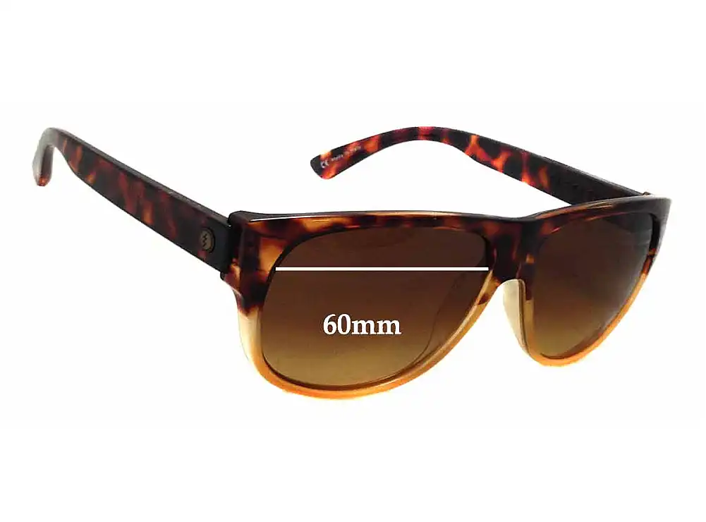 Sunglass Fix Lentes de Repuesto para Electric Mopreme - 60mm Wide Sunglass Fix Lentes de Repuesto para Electric Mopreme - 60mm Wide