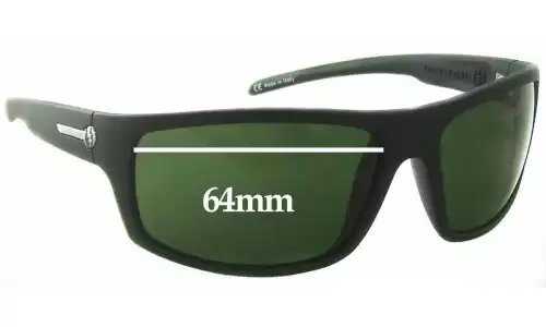 Sunglass Fix Lentes de Repuesto para Electric Tech One - 64mm Wide Electric Tech One Lentes de Repuesto 64mm wide