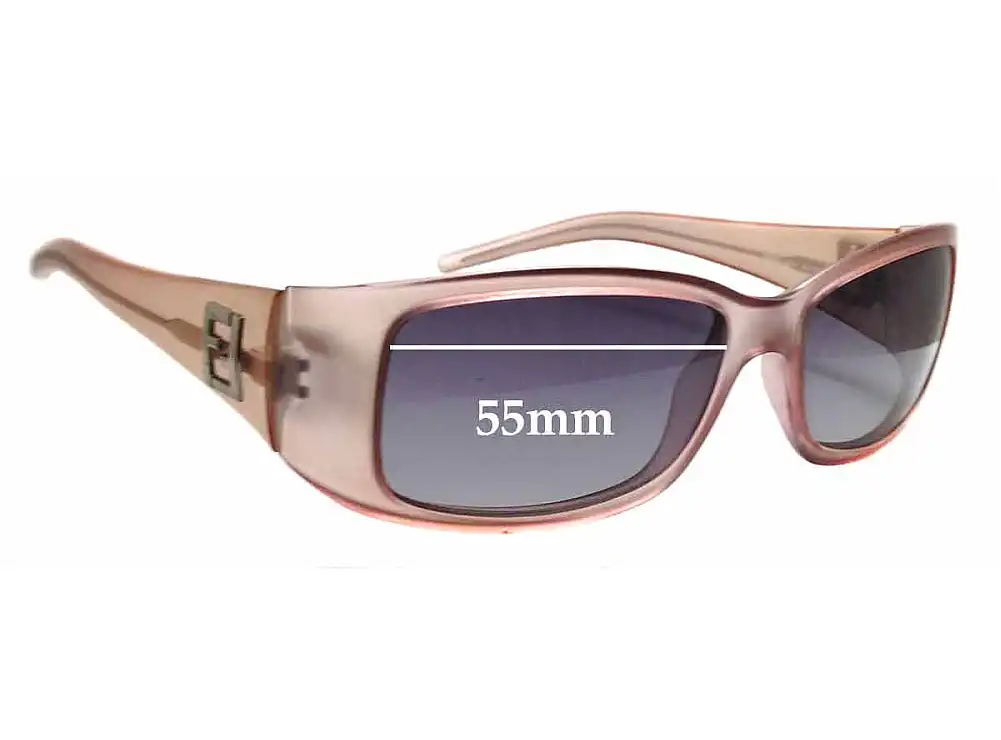 Sunglass Fix Lentes de Repuesto para Fendi FS 333 - 55mm Wide Sunglass Fix Lentes de Repuesto para Fendi FS 333 - 55mm Wide