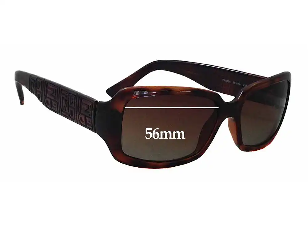 Sunglass Fix Lentes de Repuesto para Fendi FS 5008 - 56mm Wide Sunglass Fix Lentes de Repuesto para Fendi FS 5008 - 56mm Wide