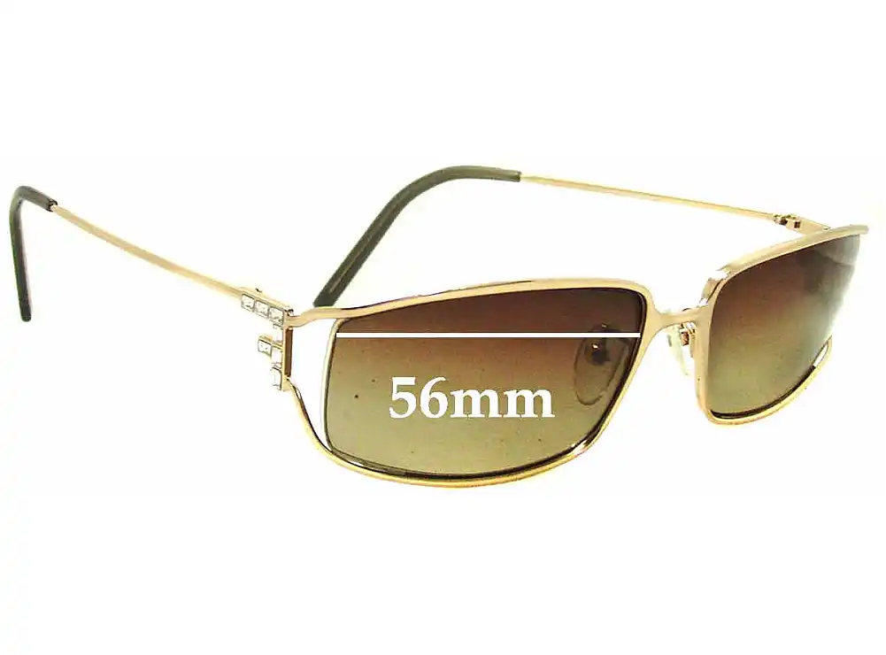 Sunglass Fix Lentes de Repuesto para Fendi SL 7466S - 56mm Wide Sunglass Fix Lentes de Repuesto para Fendi SL 7466S - 56mm Wide