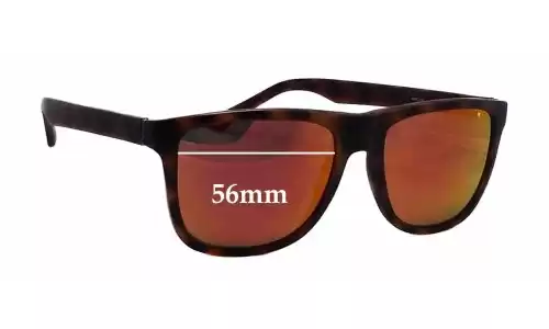 Sunglass Fix Lentes de Repuesto para Gant GS 7020 - 56mm Wide Sunglass Fix Lentes de Repuesto para Gant GS 7020 - 56mm Wide