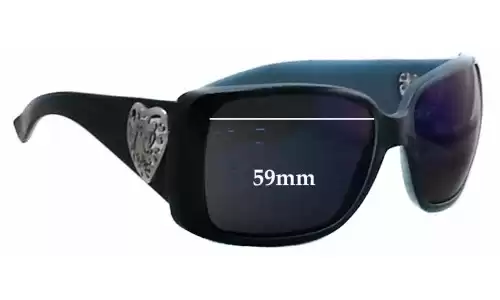 Sunglass Fix Lentes de Repuesto para Gucci GG3058/S - 59mm Wide Sunglass Fix Lentes de Repuesto para Gucci GG3058/S - 59mm Wide