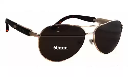 Sunglass Fix Lentes de Repuesto para Guess GU7295 - 60mm Wide Sunglass Fix Lentes de Repuesto para Guess GU7295 - 60mm Wide