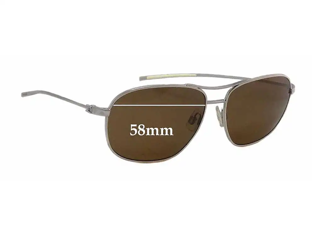 Sunglass Fix Lentes de Repuesto para Hogan HO06 - 58mm Wide Sunglass Fix Lentes de Repuesto para Hogan HO06 - 58mm Wide