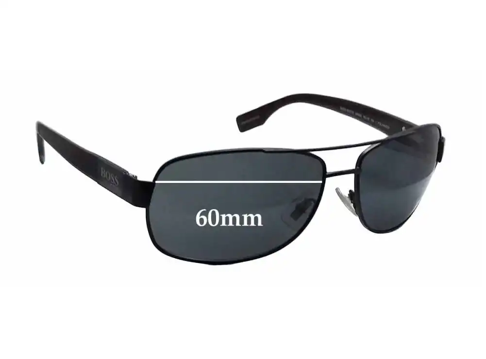 Sunglass Fix Lentes de Repuesto para Hugo Boss 0337/S - 60mm Wide Sunglass Fix Lentes de Repuesto para Hugo Boss 0337/S - 60mm Wide