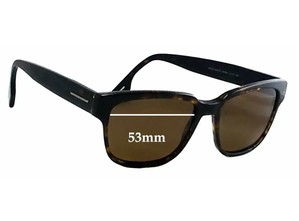 Sunglass Fix Lentes de Repuesto para Hugo Boss 0406/S - 53mm Wide Sunglass Fix Lentes de Repuesto para Hugo Boss 0406/S - 53mm Wide