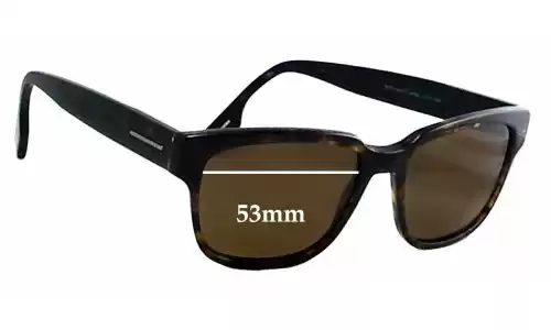 Sunglass Fix Lentes de Repuesto para Hugo Boss 0406/S - 53mm Wide Sunglass Fix Lentes de Repuesto para Hugo Boss 0406/S - 53mm Wide