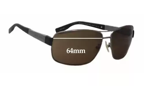 Sunglass Fix Lentes de Repuesto para Hugo Boss 0521/S - 64mm Wide Sunglass Fix Lentes de Repuesto para Hugo Boss 0521/S - 64mm Wide