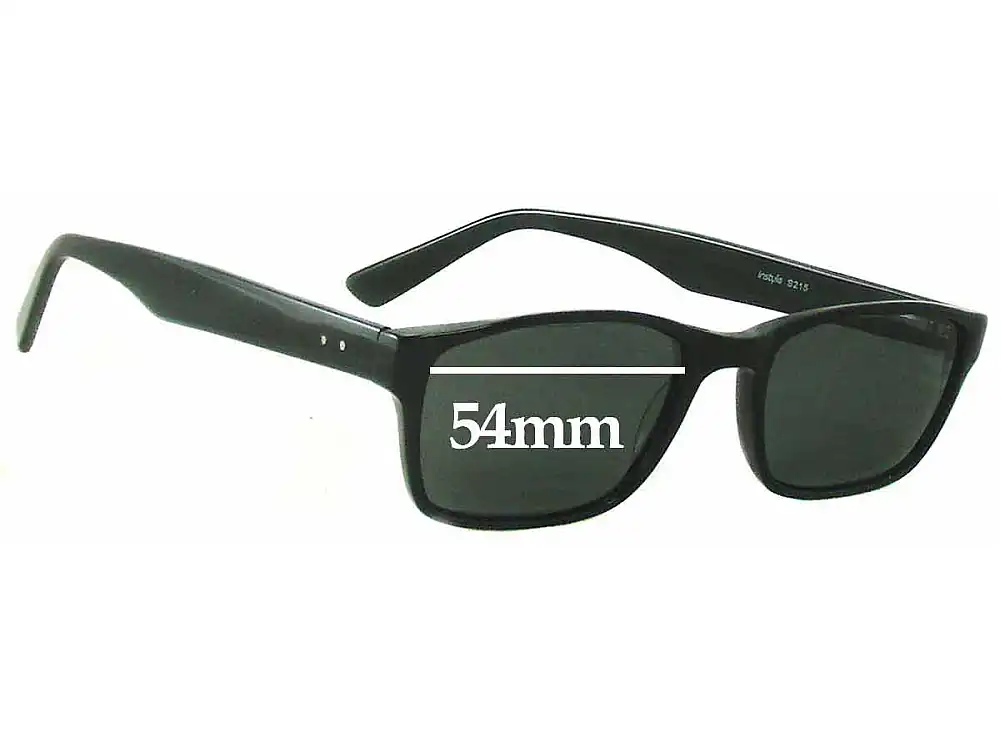Sunglass Fix Lentes de Repuesto para In Style S215 - 54mm Wide Sunglass Fix Lentes de Repuesto para In Style S215 - 54mm Wide