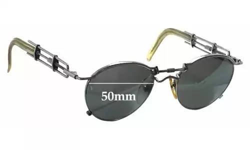 Sunglass Fix Lentes de Repuesto para Jean Paul Gaultier 56-0174 - 50mm Wide Sunglass Fix Lentes de Repuesto para Jean Paul Gaultier 56-0174 - 50mm Wide