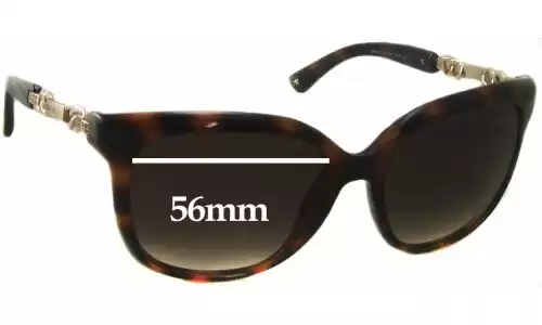 Sunglass Fix Lentes de Repuesto para Jimmy Choo Bella/S - 56mm Wide Sunglass Fix Lentes de Repuesto para Jimmy Choo Bella/S - 56mm Wide