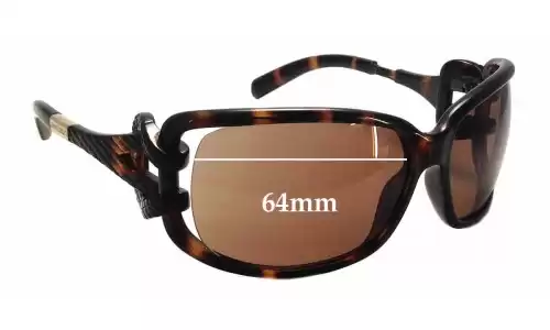 Sunglass Fix Lentes de Repuesto para Jimmy Choo Mini JJ - 64mm Wide Sunglass Fix Lentes de Repuesto para Jimmy Choo Mini JJ - 64mm Wide