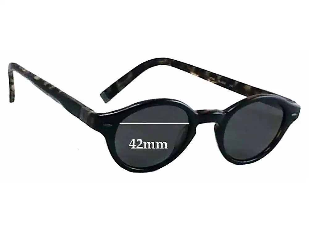Sunglass Fix Lentes de Repuesto para John Varvatos V756 - 42mm Wide Sunglass Fix Lentes de Repuesto para John Varvatos V756 - 42mm Wide