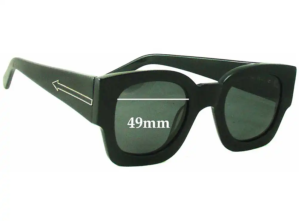 Sunglass Fix Lentes de Repuesto para Karen Walker Number Two - 49mm Wide Sunglass Fix Lentes de Repuesto para Karen Walker Number Two - 49mm Wide
