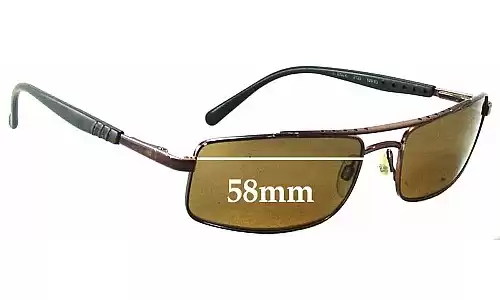 Sunglass Fix Lentes de Repuesto para Killer Loop KL3133 Blenck - 58mm Wide Sunglass Fix Lentes de Repuesto para Killer Loop KL3133 Blenck - 58mm Wide