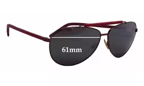 Sunglass Fix Lentes de Repuesto para Lacoste L123S - 61mm Wide Sunglass Fix Lentes de Repuesto para Lacoste L123S - 61mm Wide