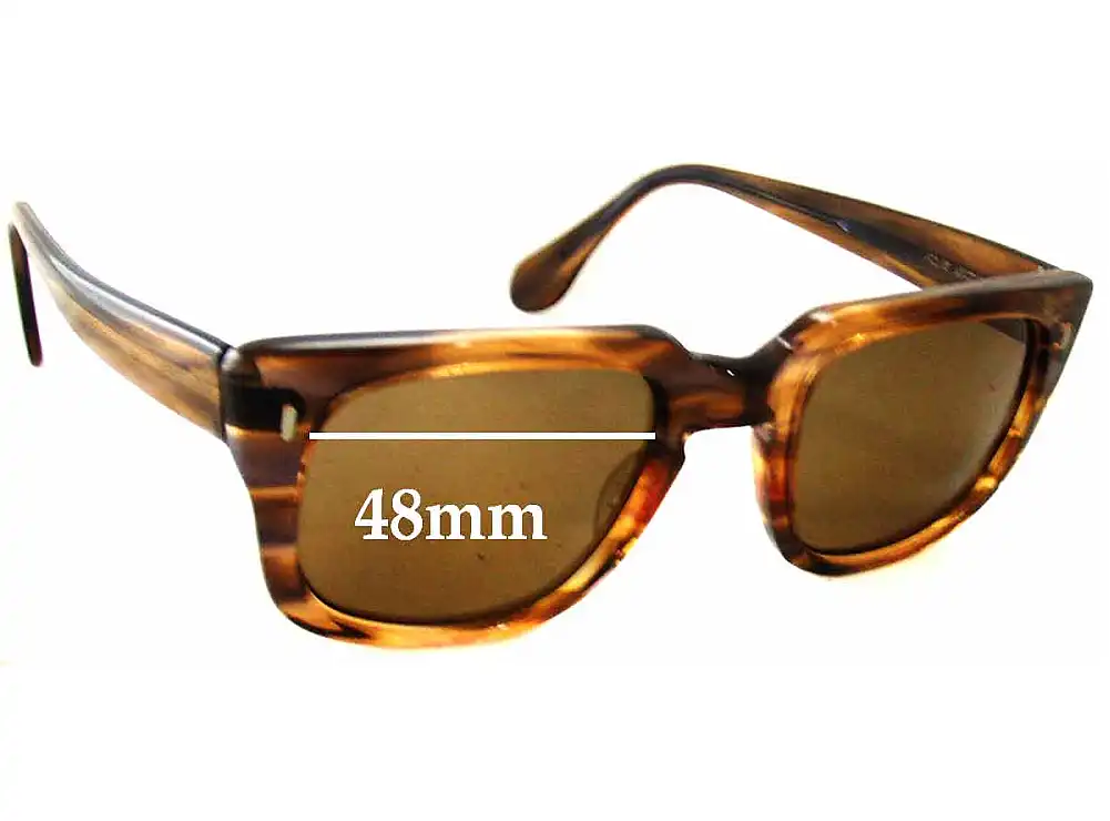 Sunglass Fix Lentes de Repuesto para Martin Wells Nero - 48mm Wide Sunglass Fix Lentes de Repuesto para Martin Wells Nero - 48mm Wide