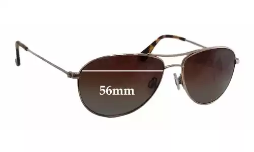 Sunglass Fix Lentes de Repuesto para Maui Jim MJ245 Baby Beach - 56mm Wide Sunglass Fix Lentes de Repuesto para Maui Jim MJ245 Baby Beach - 56mm Wide